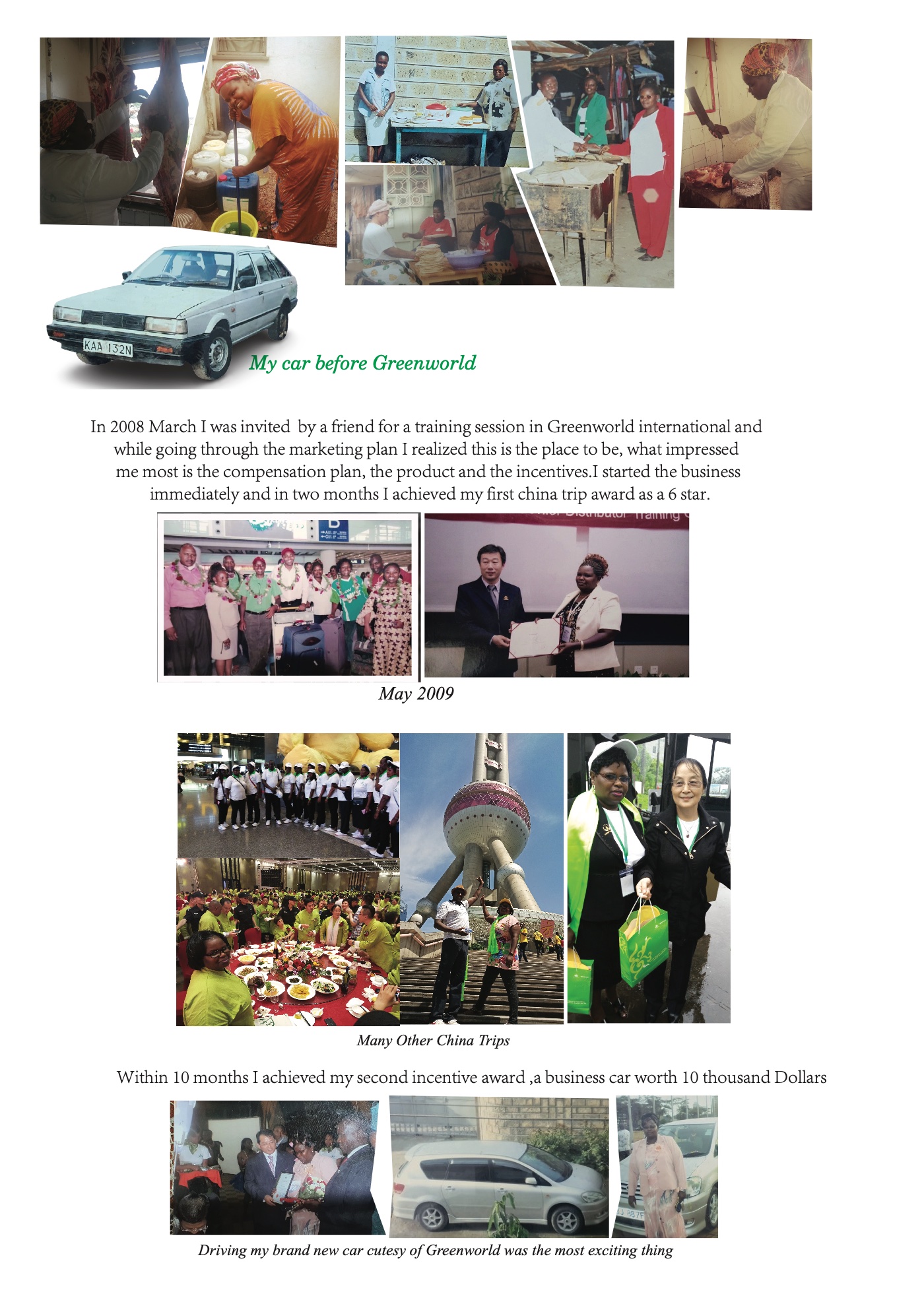 Joining Green World